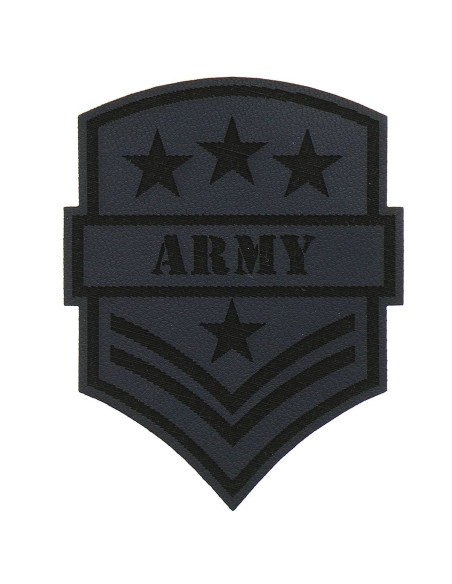 Motivo extra fino escudo army - Azul marino