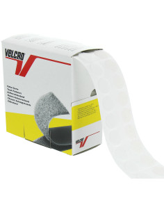 Caja de 200 pastillas adhesivas blancas de la marca VELCRO®.