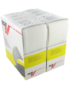VELCRO® Marca adhesivo blanco 50 mm de ancho caja de 5 metros