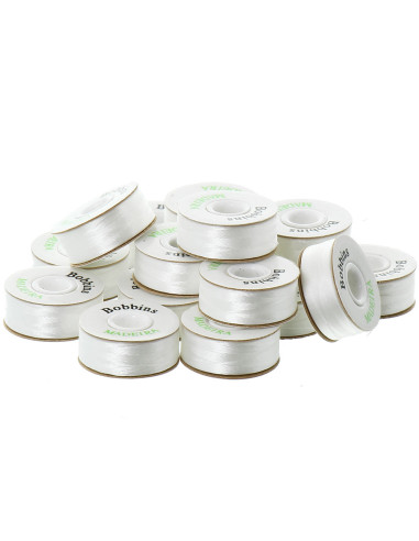 Bobina preenrollada Bobbinfil Madeira - Blanco