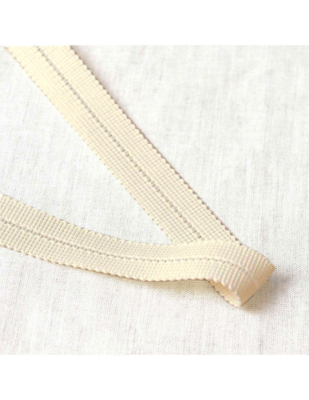 Trenza pre-plegada - Crudo