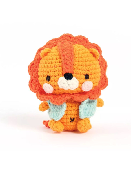 Kit de crochet minigurumi - Kazuo el león