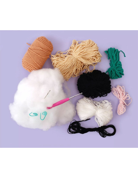 Kit de crochet minigurumi - Nori el mono
