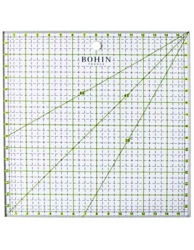 Regla patchwork Bohin 16 x 16 cm