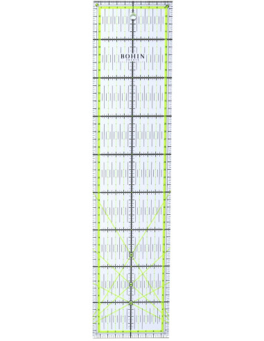 Regla patchwork Bohin 10 x 45 cm