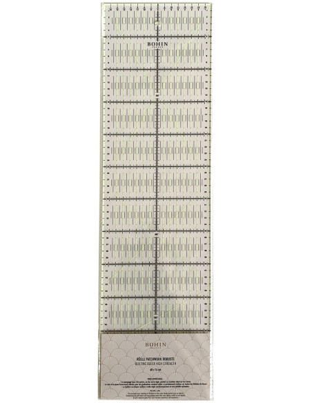 Regla patchwork Bohin 16 x 60 cm