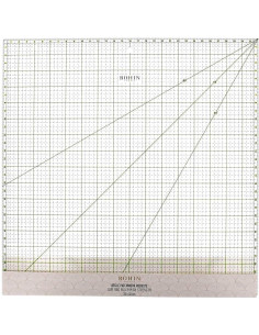 Regla patchwork cuadrada Bohin 32 x 32 cm 2