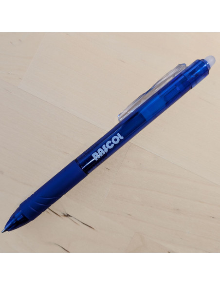 Bolígrafo borrable por calor premium Rascol - Azul
