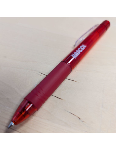 Bolígrafo borrable por calor premium Rascol - Rojo