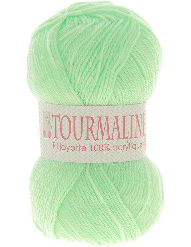 Bolsa de 2 ovillos de hilo para tejer layette Tourmaline