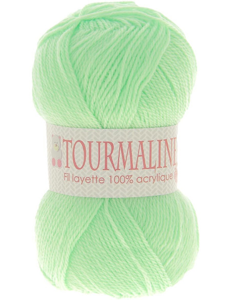 Bolsa de 2 ovillos de hilo para tejer layette Tourmaline