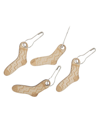 Juego de 10 marcadores de malla - Woolly Sock