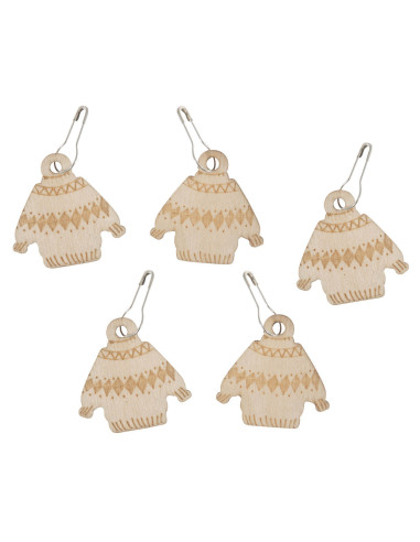 Juego de 10 marcadores de malla - Woolly Jumper