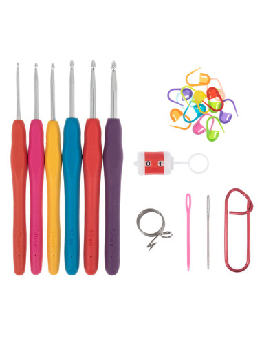Juego de 6 ganchos y accesorios