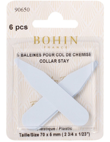 Ballenas para cuellos de camisa Bohin