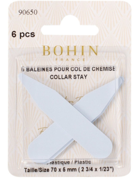 Ballenas para cuellos de camisa Bohin