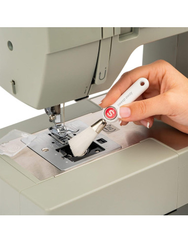 Cepillo de cerdas inclinadas para máquina de coser Singer