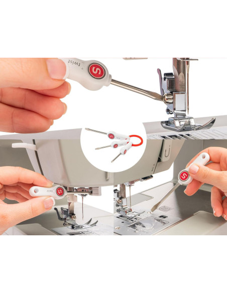 Juego completo de herramientas para el mantenimiento de la máquina de coser Singer