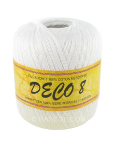 Algodón para ganchillo deco 8