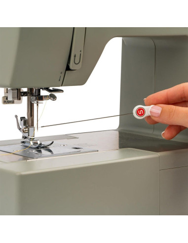 Enhebrador de agujas para overlock Singer
