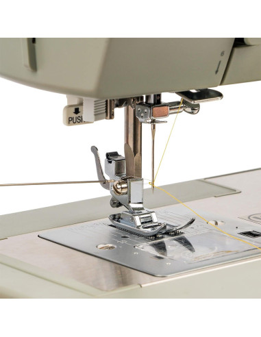 Enhebrador de agujas para overlock Singer