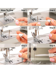 Herramienta para cambiar agujas para máquinas de coser Singer 2