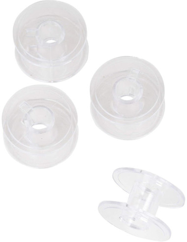 Latas de plástico transparente Clase 15 Singer