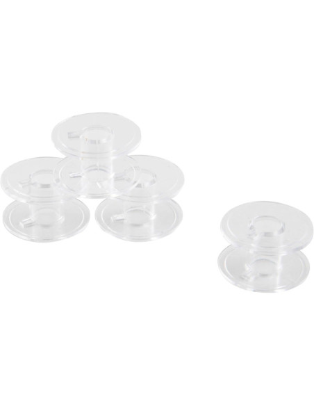 Latas de plástico transparente Clase 15 Singer