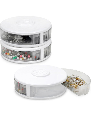Caja de almacenamiento para pequeños artículos de costura Singer
