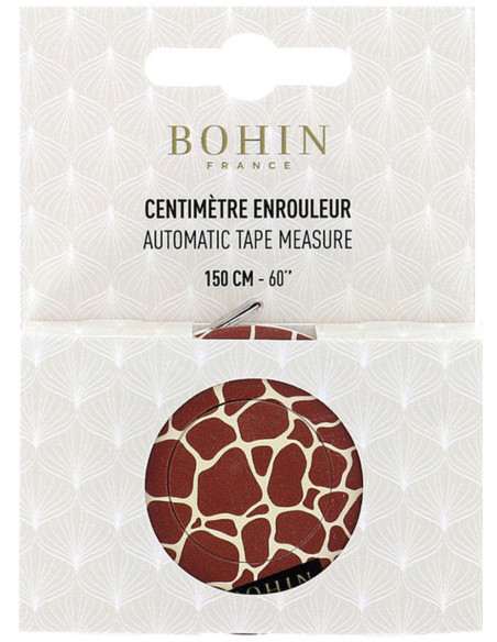 Cinta métrica enrollable 150 cm Jirafa Bohin