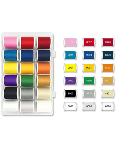 Maletín de hilos para bordar SmartBox Monogram AeroStitch Madeira