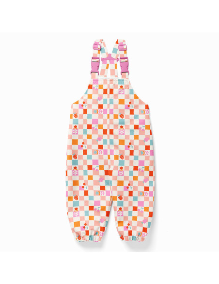 Tejido impermeable para chubasquero - Cirafine crudo y rosa