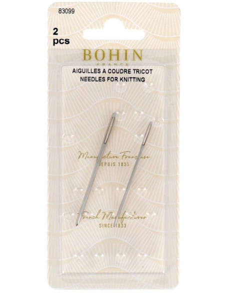 Agujas para lana Bohin