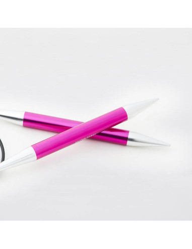 Agujas circulares KnitPro Zing con cable