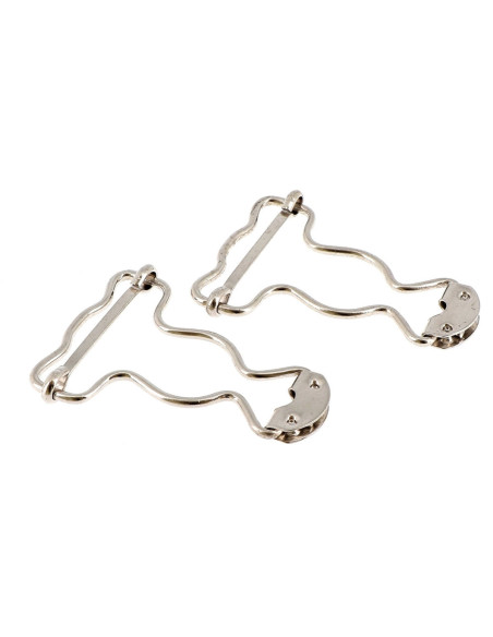 Hebillas especiales para peto 32 mm plata Bohin