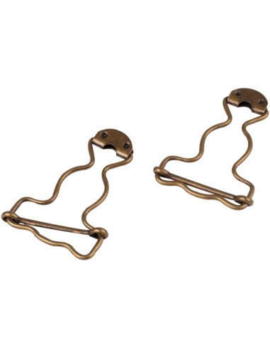 Hebillas especiales para peto 32 mm bronce Bohin