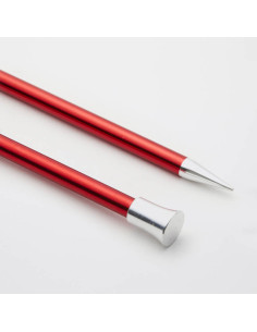 Agujas rectas KnitPro Zing 2