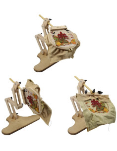 Soporte ajustable de mesa con múltiples ajustes para tambor de bordado 2
