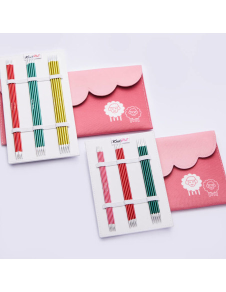 Estuche de agujas de doble punta KnitPro Zing