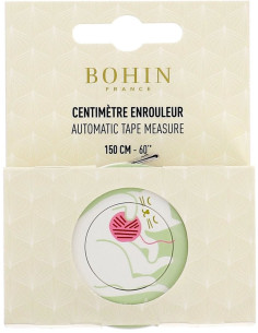 Cinta métrica retráctil 150 cm Gato ovillo Bohin 2