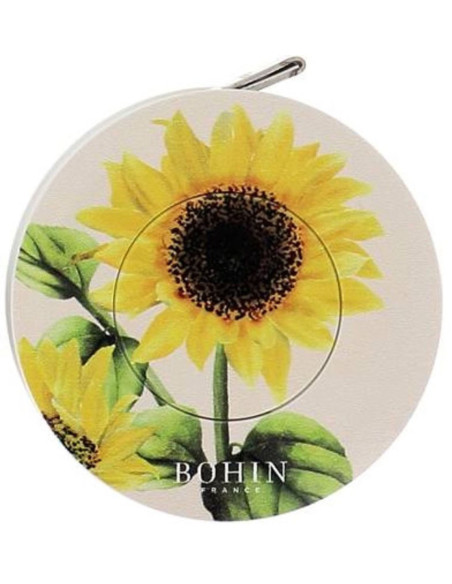 Cinta métrica enrollable 150 cm Girasol Bohin