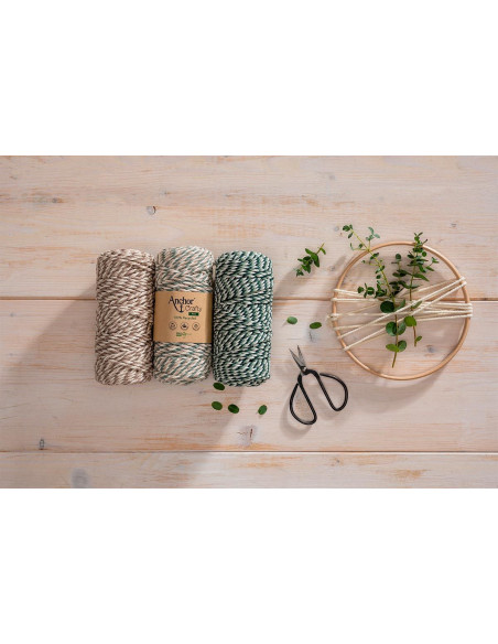 Algodón macramé reciclado Crafty Fine Multico Anchor