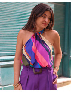 Patrón de blusa y vestido Pareo - Clématisse Pattern