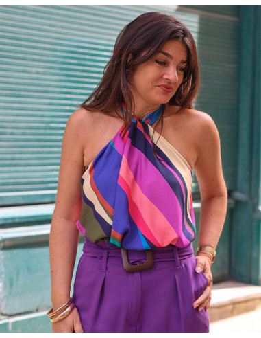 Patrón de blusa y vestido Pareo - Clématisse Pattern