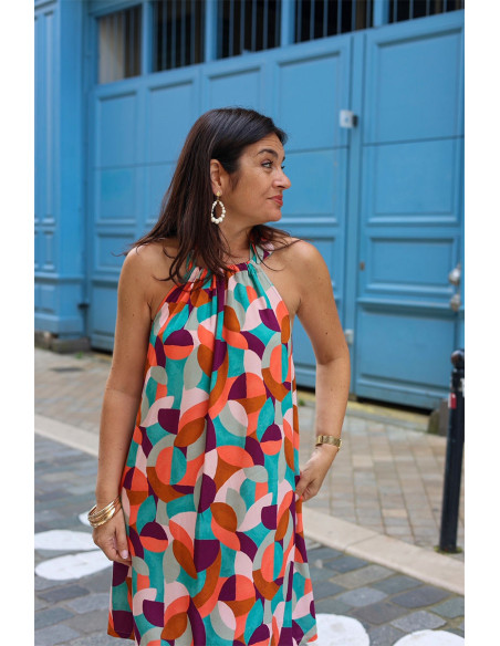 Patrón de blusa y vestido Pareo - Clématisse Pattern