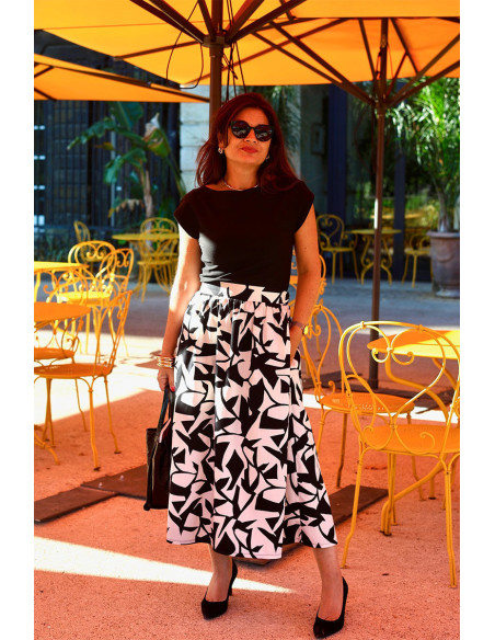 Patrón de camiseta Lady - Patrón Clématisse
