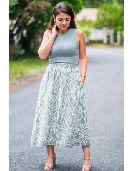 Patrón de falda Louise - Clématisse Pattern