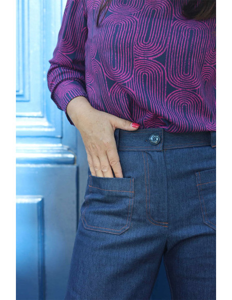 Patrón de pantalón Ziggy - Clématisse Pattern