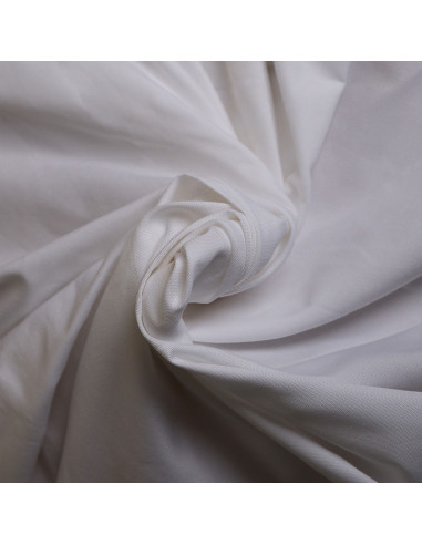Tejido de algodón Oxford Optic White - Atelier Brunette