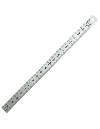 Regla flexible de metal
